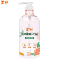 柔妮 清爽西柚洗洁精洗涤洗碗去油污餐具清洗套装 1L