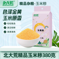 北大荒精品杂粮 原色原香 真空锁鲜 精品玉米糁380g