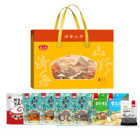燕之坊 南北干货 清香山野八珍礼盒777g猴头菇银耳鸡油菌节日礼品 .