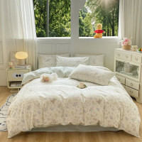 娇好韵A类全棉四件套-萌熊(被套200*230cm*1、 床单240*245cm*1、枕套48*74cm*2)