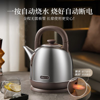 小熊(Bear)电热水壶 烧水壶 家用4L大容量 304不锈钢电水壶自动断电 底座分离 煮水壶 ZDH-F40A2