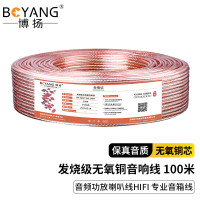 博扬 EVJV 2*150芯金银线 音频功放喇叭线HIFI 专业音箱线100米 BY-YXB2*150-100M