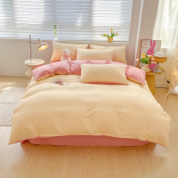 Velvetia | 娇好韵磨毛纯色四件套-浮白