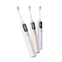 追觅 电动牙刷 F02 pro 升级版 声波+扫振高效洁净电动牙刷 2支牙刷头 云絮白