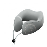 SKG热敷枕头 N1系列1代 灰色 尊享款 感护颈枕u型枕颈椎按摩仪旅行飞机枕头脖枕颈椎
