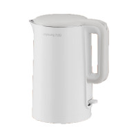 九阳(Joyoung)电热水壶 1.5L 304不锈钢内胆 K15FD-W6111 白色