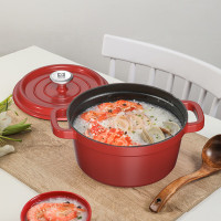 康巴赫-溢彩珐琅铸铁汤锅-22cm LPB-YT22B 15041013