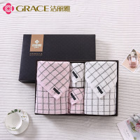 洁丽雅Grace空间5 面料:棉 规格: 33*74cm/70*140cm