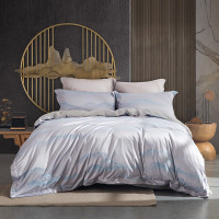 罗莱黛烟雨眠提花四件套 枕套:48*74cm*2 被套:200*230cm*1 床单:230*250cm*1