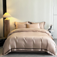百维丝晶典高支密贡缎四件套BWS-TJ7527 被套:200*230 床单245*245 枕套:48*74*2
