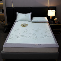 百维丝兰香抗菌养生席BWS-XZ9257 席子:180cm*200cm*1枕席:48cm*74cm*2