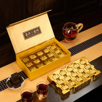 华祥苑 EMPEREUR-160g小金砖熟茶自饮装