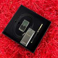 皮尔卡丹皮带/刚笔礼盒二件套 JMG02002