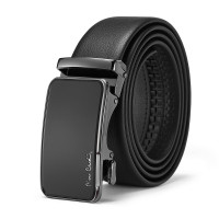 皮尔卡丹黑色男式自动扣皮带W42866611-5A