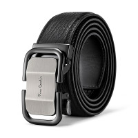 皮尔卡丹黑色男式自动扣皮带W43812061-5A