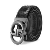 皮尔卡丹黑色男式自动扣皮带W41812391-5A