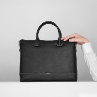 皮尔卡丹(pierre cardin)黑色男式公文包JR0P175011-10A