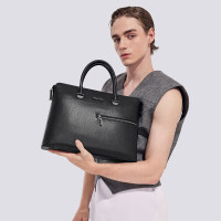 皮尔卡丹(pierre cardin)黑色男式公文包W41104003-1A