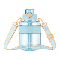 哈尔斯(HAERS)饮力小胖杯HSF-1200-001 1200ML 天蓝