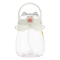 哈尔斯(HAERS)大肚吸管杯HTR-1300-90 1300毫升 白色