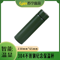 苏宁宜品 杯子 SNYP-BWB01 不锈钢 500ml 绿色 1个