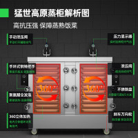 猛世 MS-ZFG-GYDRDS24-RMGD-C1 蒸饭车 适用海拔4500米 大24盘双门