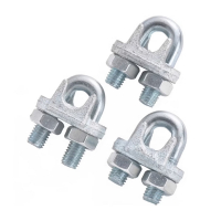 福都 镀锌钢丝绳卡子紧固用 6mm 加厚型