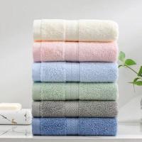 芸梦琛 纯棉(缎档及装饰部分除外)毛巾 35*95cm 颜色随机发货 130克 1条装