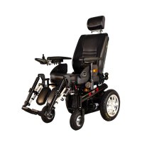 威之群 电动轮椅 多功能,可电动后 躺、后仰、抬腿 虎威1023-31