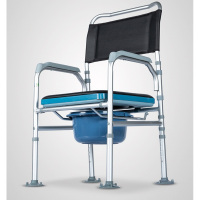 鼎联 DL-6014T 坐便椅 配:皮盖板+吹塑板(德阳)
