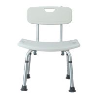 罗达菲 铝合金洗澡沐浴椅 白色带靠背(德阳)