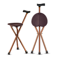 雅德 带座手杖 YC8101A 咖啡色(成都)