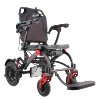 德洋电动轮椅车DY-D08L人体工学座板,四轮减震款