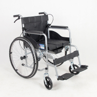 妙坤 功能轮椅 皮革坐便