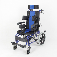 妙坤 儿童轮椅 蓝黑色