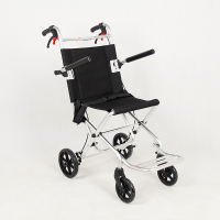 妙坤 护理型轮椅 可抬扶手 双刹设计