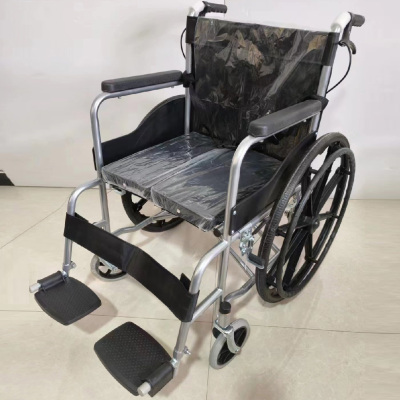 金寿堂 功能轮椅 喷塑双翻PVC一体轮 SYIV90-JS01