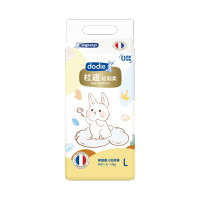 dodie杜迪 轻羽柔· 裤型婴儿纸尿裤-L 参考适用体重9-14KG、7包/套(德阳)
