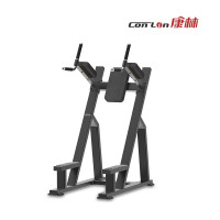 康林FB系列 商用史密斯机罗马凳可调式腹肌凳多功能综合力量训练器械 FB8027双杠提膝训练器