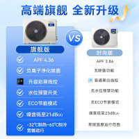 美的(Midea)中央空调风管机一拖一3匹一级能效客厅家用嵌入式星光时尚版 KFR-72T2W/BN8-XG(1)Ⅲ