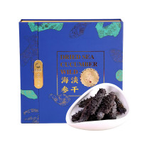 星龙港(XING LONG GANG)星龙港 大连淡干海参礼盒底播辽刺参干货 寿运延绵(20-25头) 150g*1盒