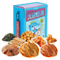 星龙港海鲜零食大礼包 即食海鲜零食 大鱼赶海