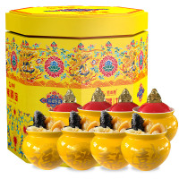 星龙港大连刺参佛跳墙礼盒 260g*8瓷罐 整只辽刺参鲍鱼