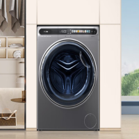 洗衣机 海尔/Haier EG100HMATESL59S 洗烘一体 10kg 变频(节能) 上排水 1级