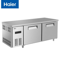 海尔(Haier) SPB-440C/D2 商用冷柜厨房保鲜工作台440升冷藏冷冻转换不锈钢保鲜冰柜