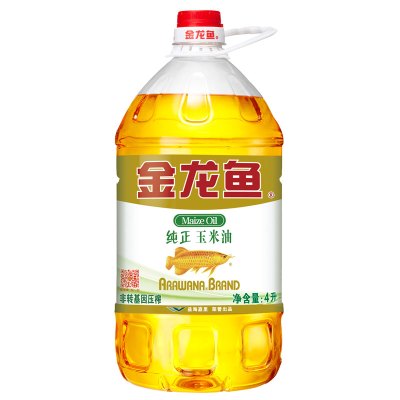 金龙鱼 纯正玉米油4L