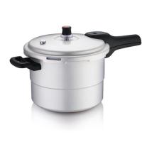 苏泊尔(SUPOR) 好帮手铝合金压力锅7.0L带蒸格24cm 高压锅燃气专用 YL249H2