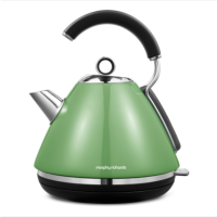 电水壶 摩飞 MR7456A 家用电热水壶进口304不锈钢大容量烧水壶 1.5L