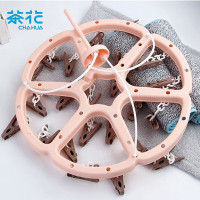 茶花 793 梅花晒衣架 24夹 (单位:个) 配色