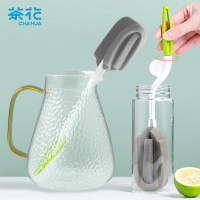 茶花 4422 转动海绵瓶刷 颜色茶花绿(单位:包)